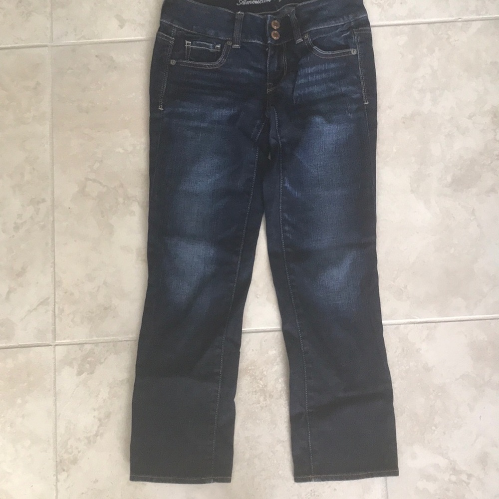 American Eagle cropped Stretch Artist Jean sz0